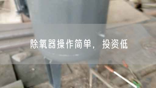除氧器操作簡單，投資低
